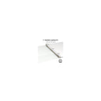 Samsill 1 Inch 3 Ring Binders, Made in USA, Economy Round Ring, Clear View Cover, 200 Sheet Capacity - for School, Home, Office - White, 12 Pack