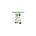 Samsill Plant-Based 2 Inch Durable D-Ring, Made in USA, View Binder, Eco-Friendly, USDA Certified Biobased, 4 Pack, Boho Assortment