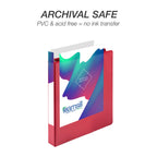 Samsill Durable 1 inch 3 Ring Binder, Made in USA, D Ring Binder, FSC 100% Recycled Chipboard, Red, 12 Pack