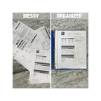 Samsill 500 Pack Heavy Duty Sheet Protectors, Crystal Clear, 8.5x11 Inch Page Protectors for 3 Ring Binder, Letter Size Protectors, Reinforced Holes, Clear Document Sleeve, Top Loading, Acid Free